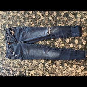 Old navy mid rise rockstar size 2